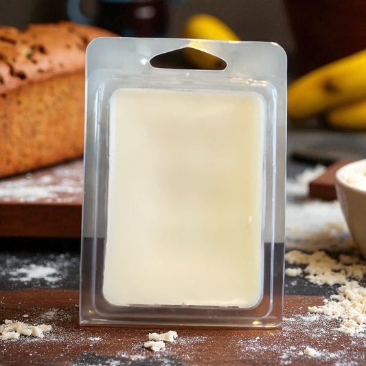 Banana Bread Soy Wax Melt – Warm Bakery Scent