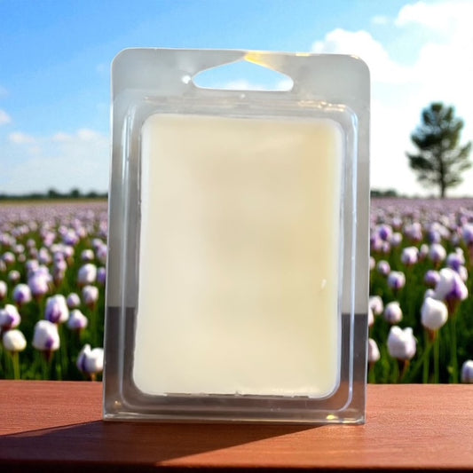 Cotton Iris Soy Wax Melt – Fresh Floral Fragrance
