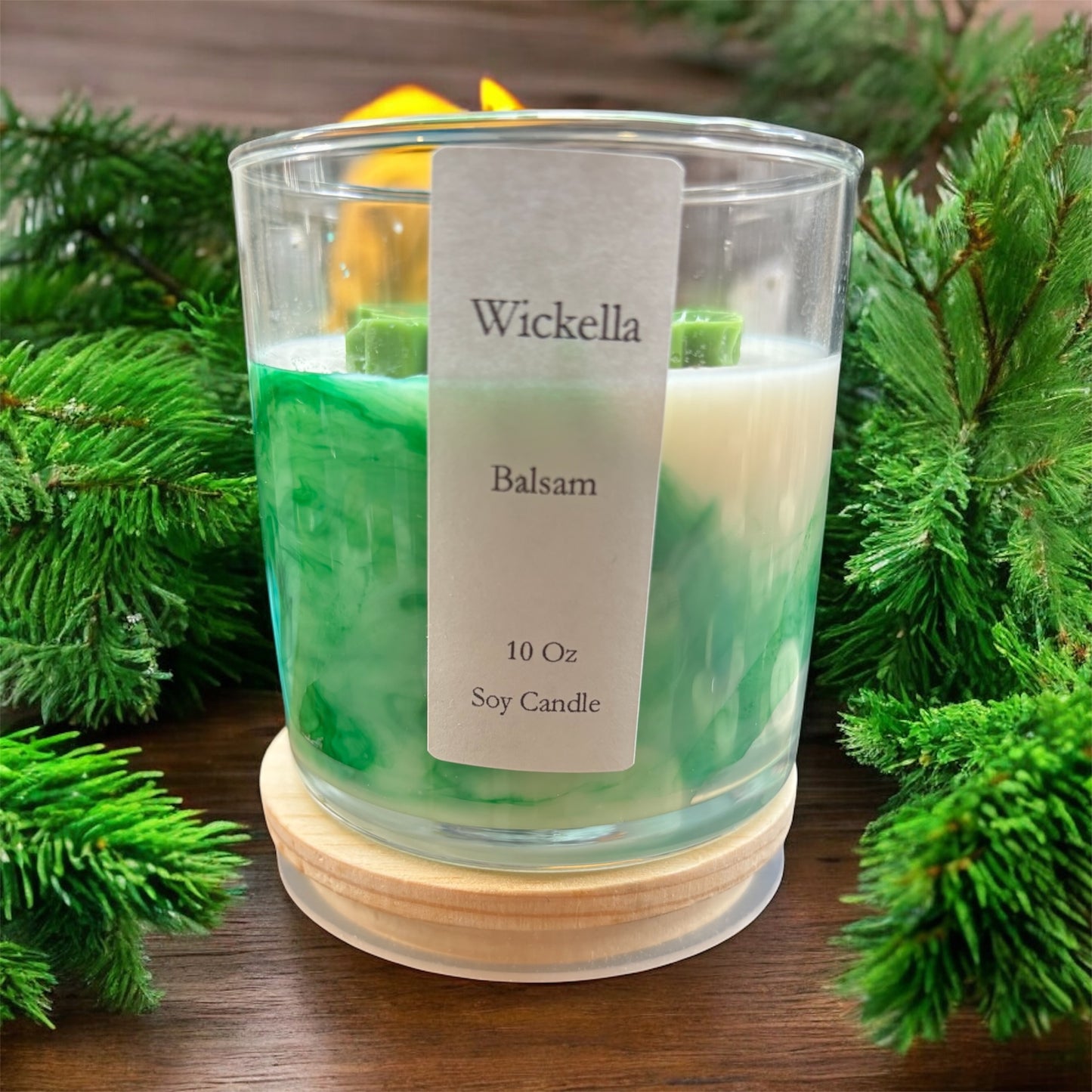 Balsam Candle - Fresh Evergreen Forest Scent