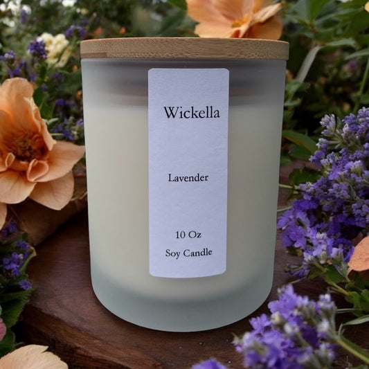 Lavender Soy Candle – Relaxing Aromatherapy Scent