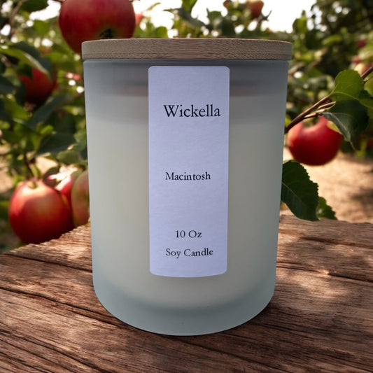 Macintosh Soy Candle – Classic Apple Fragrance